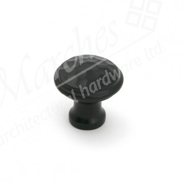 Hammered Cabinet Knob - Small - Aged Bronze