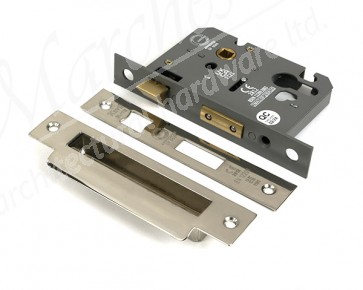 3" Euro Profile Sash Lock - Polished Nickel