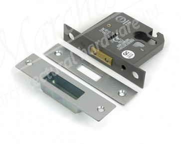 3" Euro Profile Dead Lock - Satin Chrome