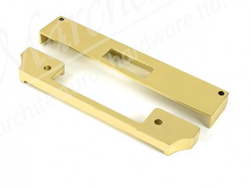 ½" Rebate Kit for Euro Dead Lock - Polished Brass