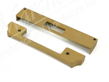 ½" Rebate Kit for Euro Dead Lock - Satin Brass