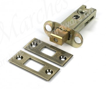 3" Heavy Duty Tubular Deadbolt - Aged Brass