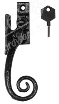 Kirkpatrick (1165) Monkeytail Locking Fastener RH - Black