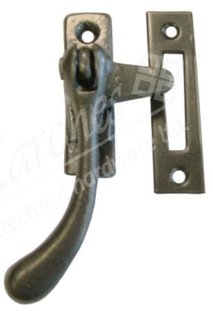 Kirkpatrick (146/3365) Gentle Curve Locking Fastener with MP LH - Pewter