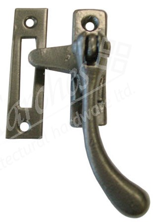 Kirkpatrick (146/3365) Gentle Curve Locking Fastener with MP RH - Pewter