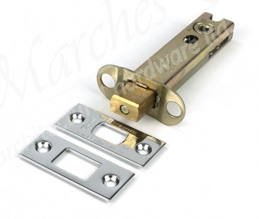 4" Heavy Duty Tubular Deadbolt - Polished Chrome