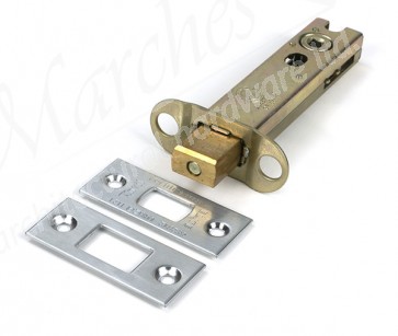 4" Heavy Duty Tubular Deadbolt - Satin Chrome