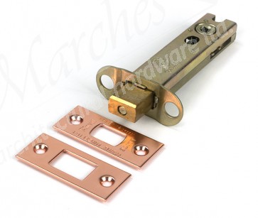 4" Heavy Duty Tubular Deadbolt - Polished Bronze
