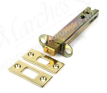 5" Heavy Duty Tubular Deadbolt - Polished Brass