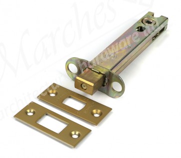 5" Heavy Duty Tubular Deadbolt - Satin Brass