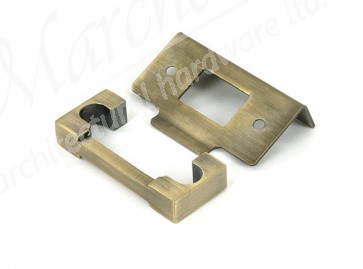 ½" Rebate Kit for Heavy Duty Latch - Aged Brass
