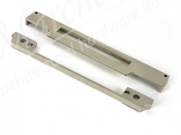 ½" Rebate Kit for Euro Din Sash Lock - Polished Nickel