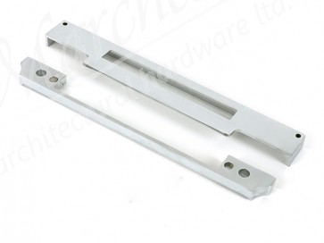 ½" Rebate Kit for Euro Din Sash Lock - Polished Chrome