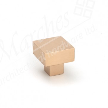 Albers Cabinet Knob - 25mm - Polished Bronze