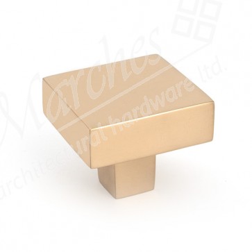 Albers Cabinet Knob - 35mm - Polished Bronze