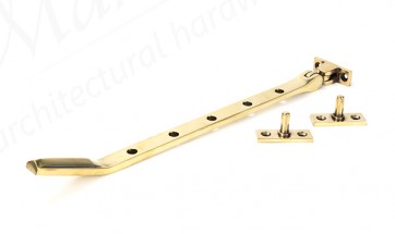 Art Deco 12" Stay - Aged Brass