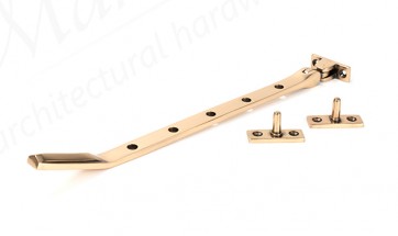 Art Deco 12" Stay - Polished Bronze