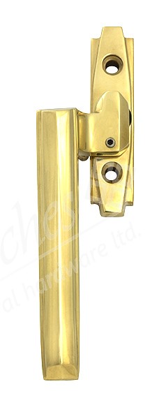 Art Deco Espag - LH - Polished Brass