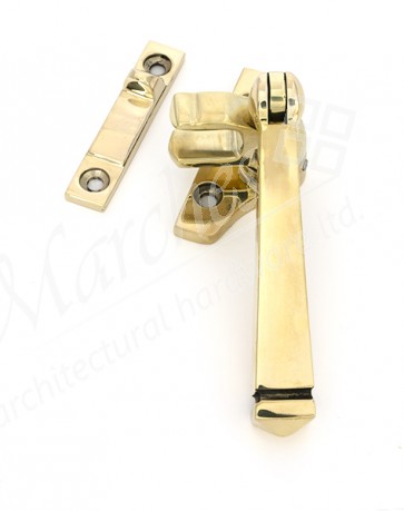 Night-Vent Locking Avon Fastener (Steel Window) - Polished Brass