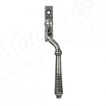 Reeded Espag - RH - Pewter Patina