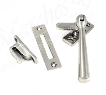 Locking Newbury Fastener - Polished Marine SS (316)