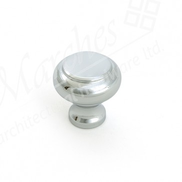 Regency Cabinet Knob - Small - Polished Chrome