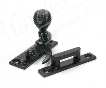 Beehive Sash Hook Fastener - Black