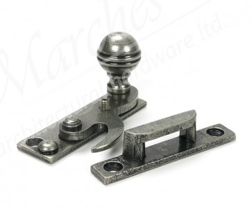 Prestbury Sash Hook Fastener - Pewter Patina