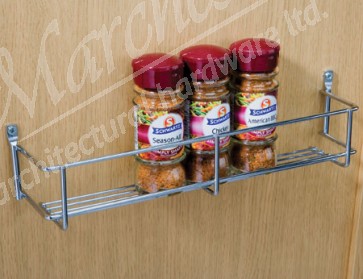 Spice and packet rack, one tier