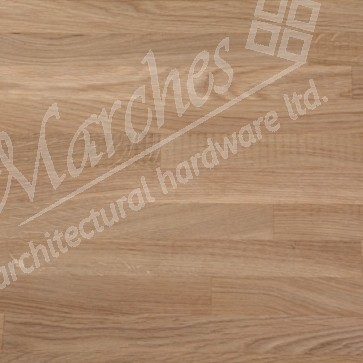 Solid timber worktop, prime oak