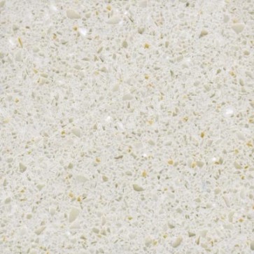 Solid acrylic worktop, crushed cotton