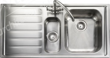Manhattan inset 1 1/2 bowl and drainer
