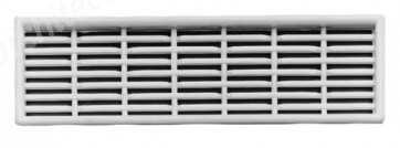 Vent Grill White 227x68mm