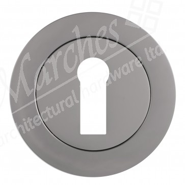Insignia Keyway Escutcheon 1Pc - Dark Bronze (Zinc)