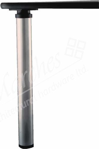 Leg Adj Chrome 80mmd 710-975mm