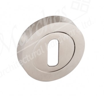 Insignia Standard Key Escutcheon 1 Pc - Satin Nickel (Zinc)