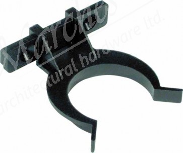 Plinth Panel Clip Black Plastic (20)