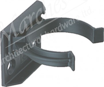 Plinth Leg Clip & Bracket (Screw fix) - Black