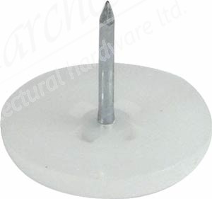 Chair Nail Glide 12mm Pl White