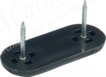 Furniture Glide Black 19x5mm