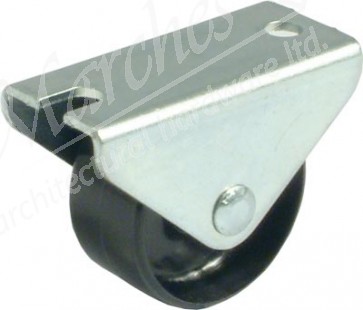Fixed castor, 15-50 kg, ø 15-45 mm