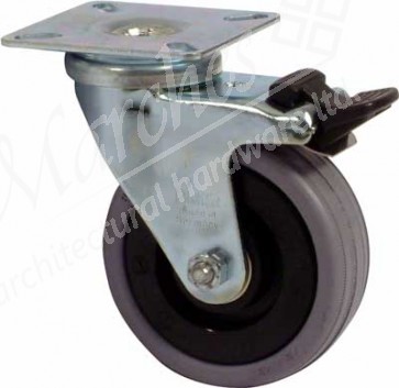 Swiv Castor W Brake 40kg 50mm