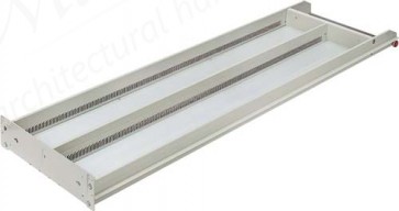 Drawer with acrylic glass base