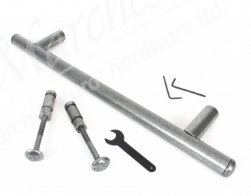 T Bar Pull Handles 416mm - Pewter 