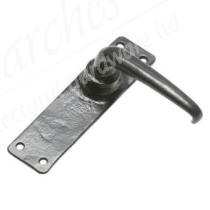 Kirkpatrick - Euro Lever Lock Handle Set - Black 2456