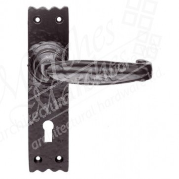 Carlisle Ludlow Door Handle Slimline Set - Black