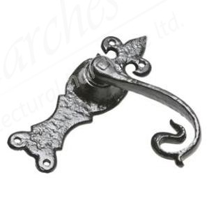 Kirkpatrick - Lever Bathroom Handle Set - Black 2444