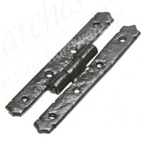 Kirkpatrick - 'H' Hinge 1558 - Black (pair)