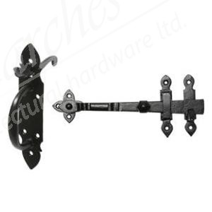 Kirkpatrick - Suffolk Latch Set 1684 - Black