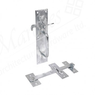 9" x 2" Suffolk Gate Latch - Galvanized